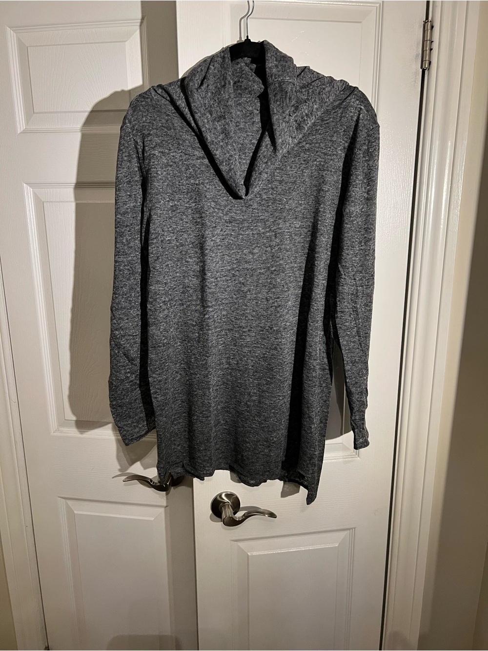 Zara Charcoal Gray Turtleneck Sweater